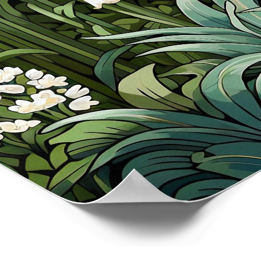 Lily van de Vallei Art Print (Hoek)