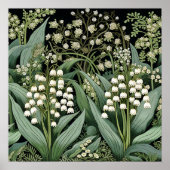 Lily van de Vallei Art Print (Voorkant)