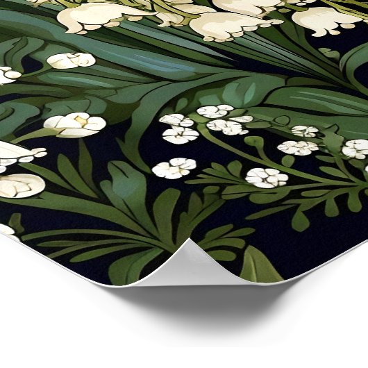 Lily van de Vallei Art Print (Hoek)