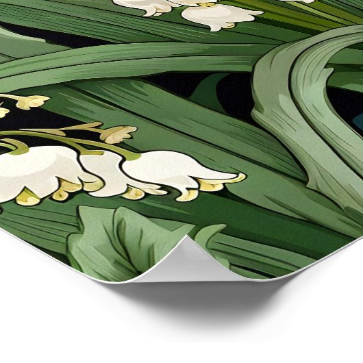 Lily van de Vallei Art Print (Hoek)
