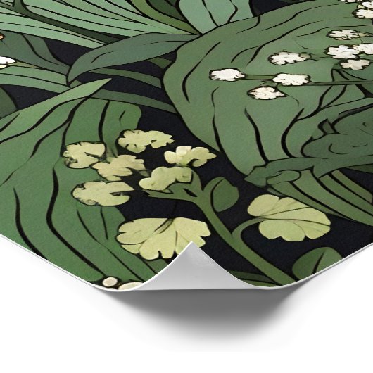 Lily van de Vallei Art Print (Hoek)