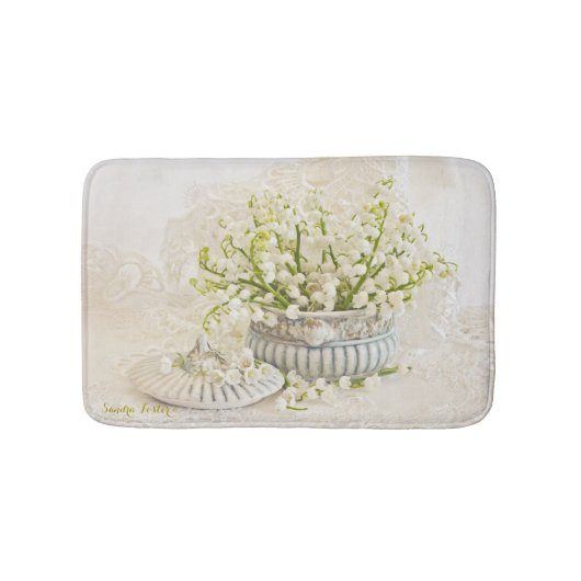 Lily van de vallei badmat (Voorkant)