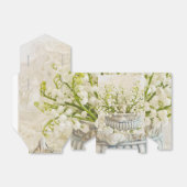 Lily van de vallei bedankdoosjes (Uitgevouwen)