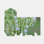 Lily van de vallei bedankdoosjes (Uitgevouwen)