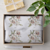 Lily van de vallei. Bloeiende oranje leliestam Tissuepapier (Geschenk)