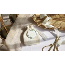 Lily van de vallei | Bloemen gouden doop Bedankjes Labels