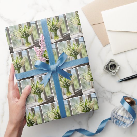 Lily van de vallei boeket cadeaupapier (Geschenken)