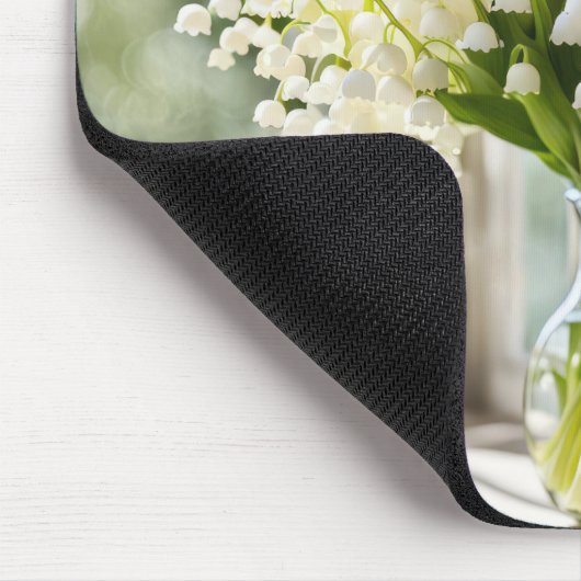 Lily van de vallei boeket muismat (Hoek)