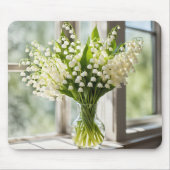 Lily van de vallei boeket muismat (Voorkant)