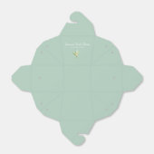 Lily van de vallei boeket Vrijgezellenfeest Bedankdoosjes (Uitgevouwen)