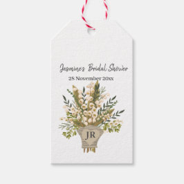 Lily van de vallei boeket Vrijgezellenfeest Cadeaulabel