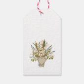 Lily van de vallei boeket Vrijgezellenfeest Cadeaulabel (Achterkant)