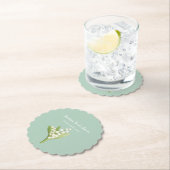 Lily van de vallei boeket Vrijgezellenfeest Kartonnen Onderzetters (Insitu)