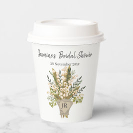 Lily van de vallei boeket Vrijgezellenfeest Papieren Bekers