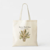 Lily van de vallei boeket Vrijgezellenfeest Tote Bag (Achterkant)