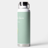 Lily van de vallei boeket Vrijgezellenfeest Waterfles (Achterkant)