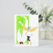 Lily van de vallei briefkaart (Staand voorkant)