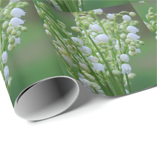 Lily van de vallei cadeaupapier (Rol Hoek)