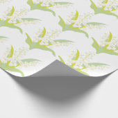 Lily van de vallei cadeaupapier (Hoek)