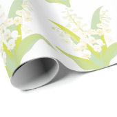 Lily van de vallei cadeaupapier (Rol Hoek)