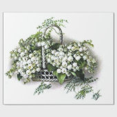  Lily van de vallei Cadeaupapier (Vlak)