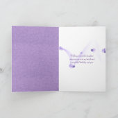 Lily van de Vallei, de verjaardag van de dochter Kaart (Binnen)