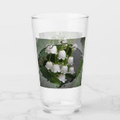 Lily van de vallei Drink glas (Voorkant)