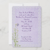 Lily van de vallei en de bruiloft kaart (Voorkant)