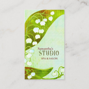Lily van de vallei en Salon Visitekaartje