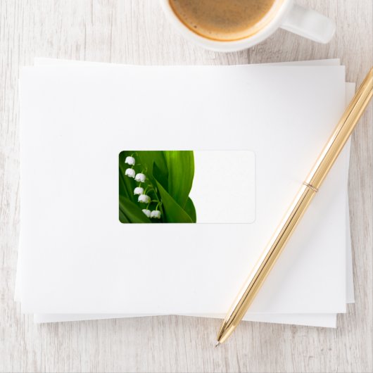 Lily van de vallei etiket (Insitu)