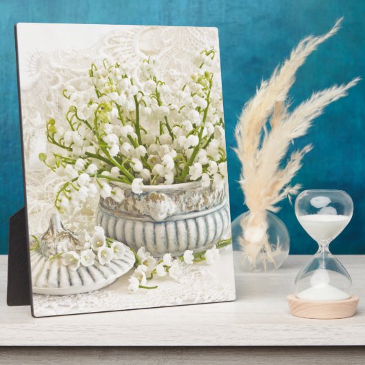 Lily van de vallei fotoplaat (Zijkant)