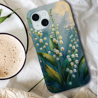 Lily van de Vallei | Geboorte Bloem voor mei iPhone 15 Case