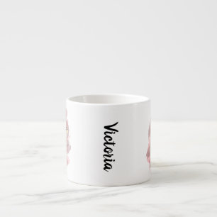 Lily van de Vallei Geluk Gepersonaliseerd Espresso Kop