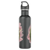 Lily van de Vallei Geluk Gepersonaliseerd Waterfles (Achterkant)