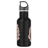 Lily van de Vallei Geluk Gepersonaliseerd Waterfles (Achterkant)