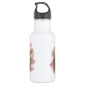 Lily van de Vallei Geluk Gepersonaliseerd Waterfles (Achterkant)