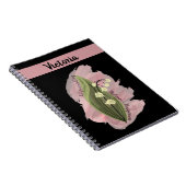 Lily van de Vallei Geluk Gepersonaliseerde Foto Notitieboek (Rechterzijde)