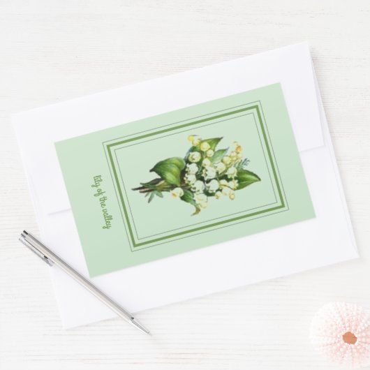  Lily van de vallei Glossy Stickers (Envelop)