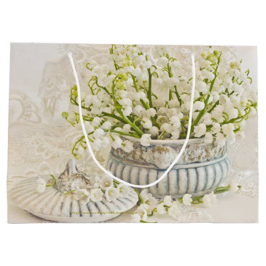 Lily van de vallei groot cadeauzakje (Achterkant)