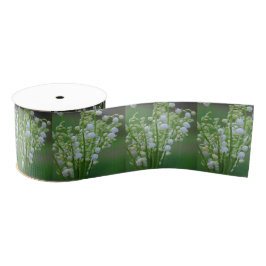Lily van de vallei grosgrain lint
