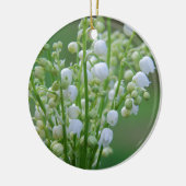 Lily van de vallei keramisch ornament (Links)