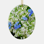 Lily van de vallei keramisch ornament (Rechts)