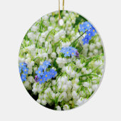 Lily van de vallei keramisch ornament (Links)