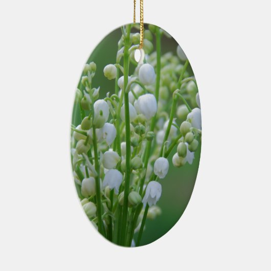 Lily van de vallei keramisch ornament (Rechts)