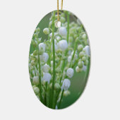 Lily van de vallei keramisch ornament (Links)