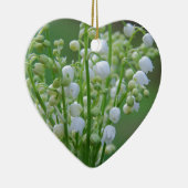 Lily van de vallei keramisch ornament (Rechts)