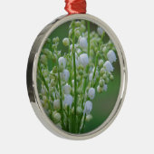Lily van de vallei metalen ornament (Rechts)