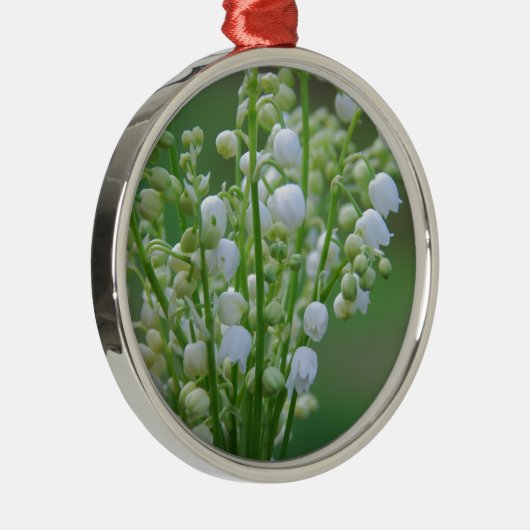 Lily van de vallei metalen ornament (Rechts)