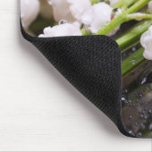Lily van de vallei Mousepad Muismat (Hoek)