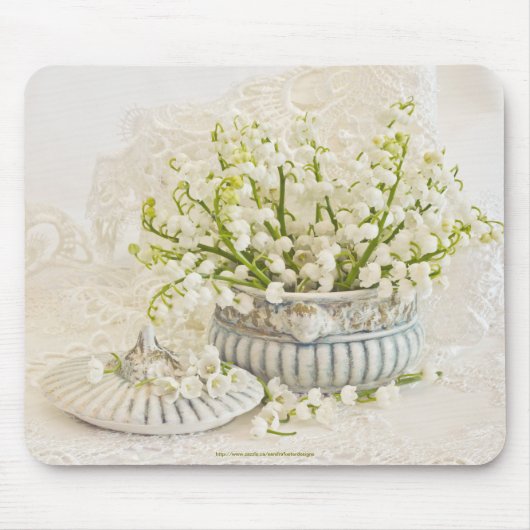 Lily van de vallei muismat (Voorkant)